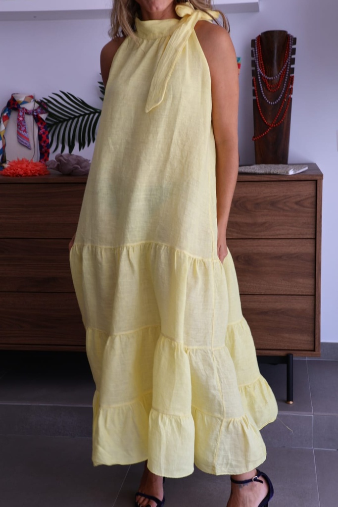 Vestido FLAVIA Amarillo