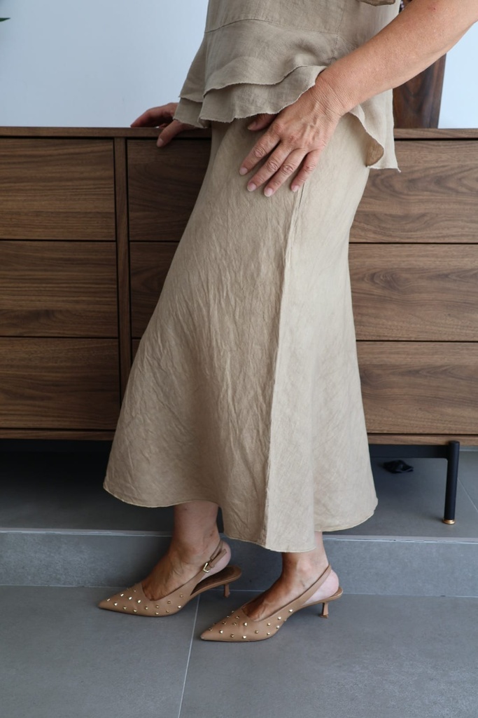 Falda REVERSE Camel
