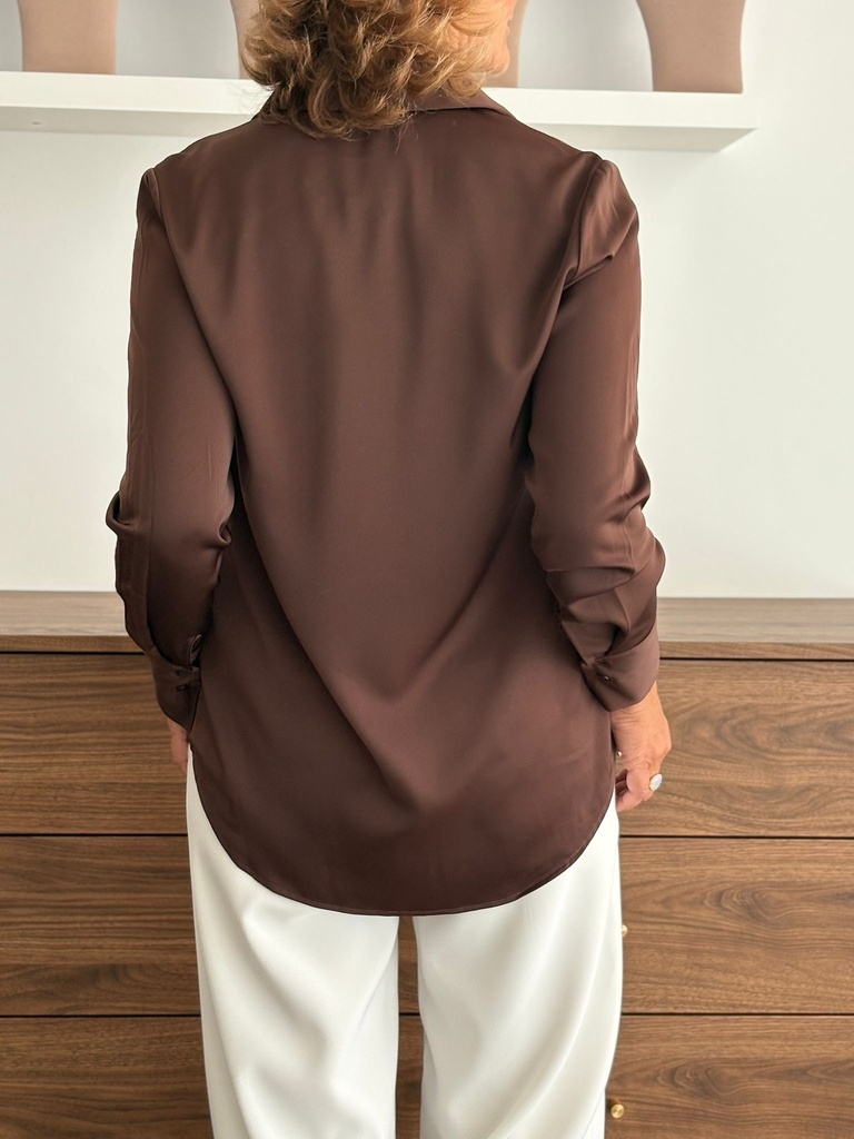 Camisa GOYA Chocolate