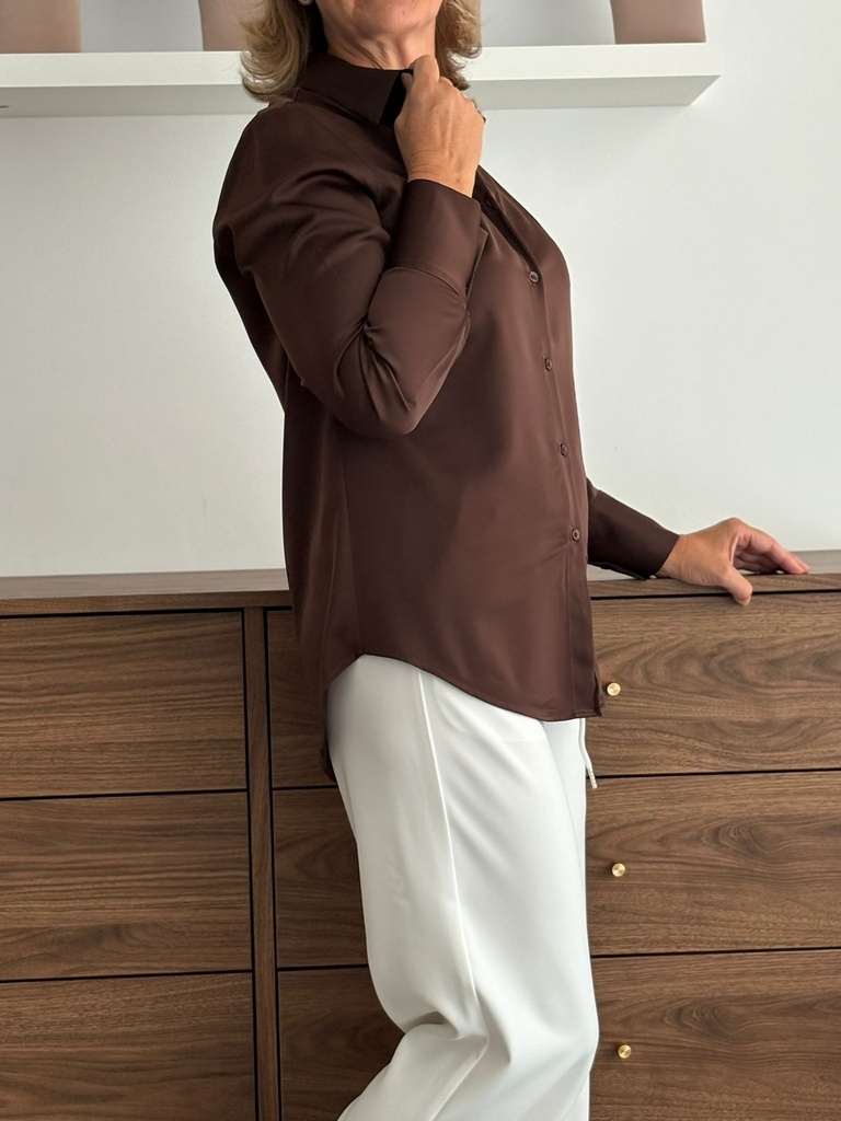 Camisa GOYA Chocolate