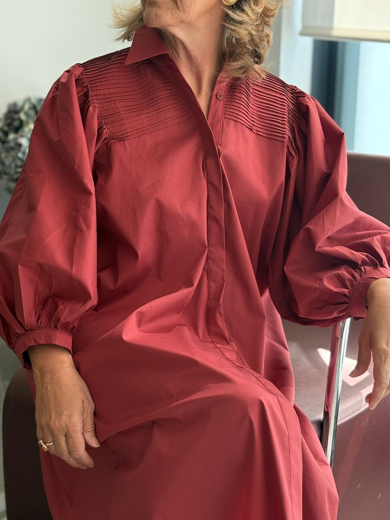 Vestido KEPLER Burdeos