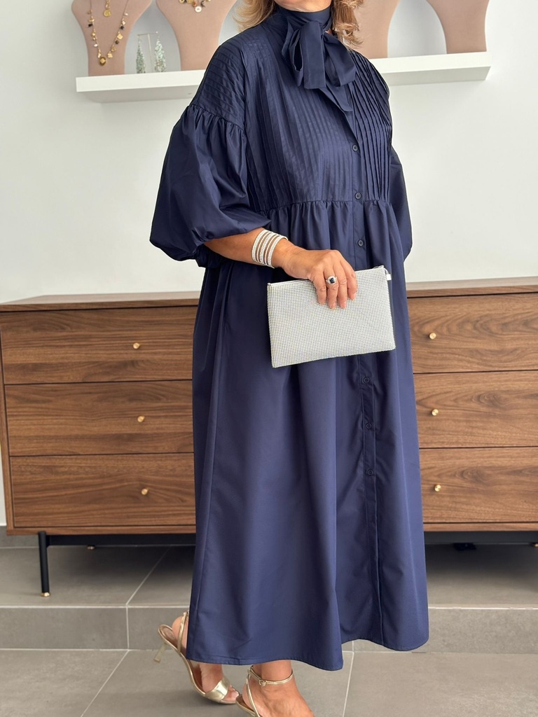 Vestido VELÁZQUEZ Marino
