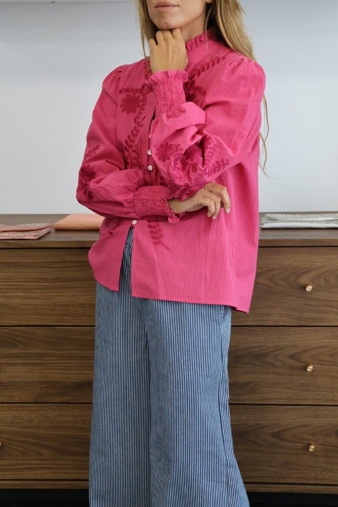 Camisa JULIETA Fucsia