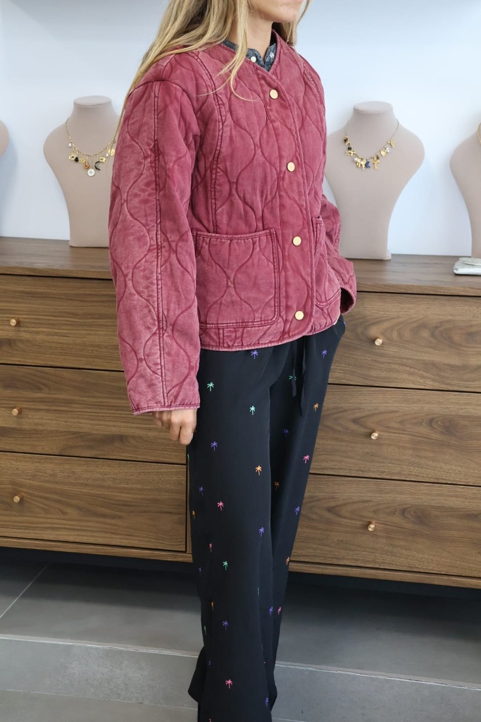 Chaqueta OLIMPIA Burdeos