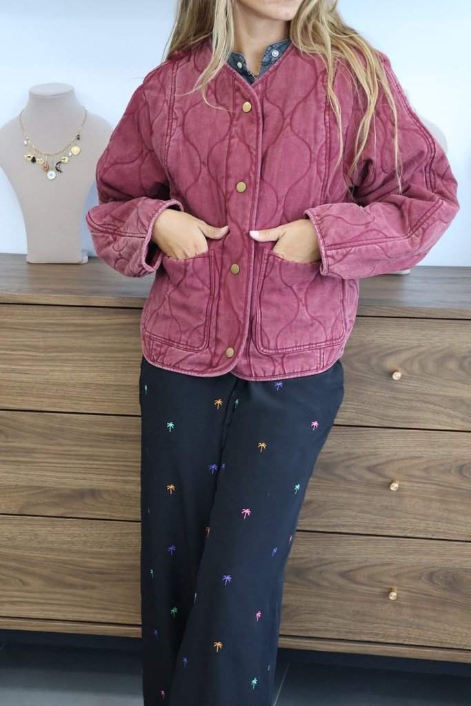Chaqueta OLIMPIA Burdeos