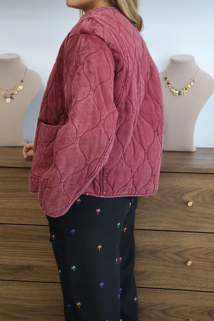 Chaqueta OLIMPIA Burdeos