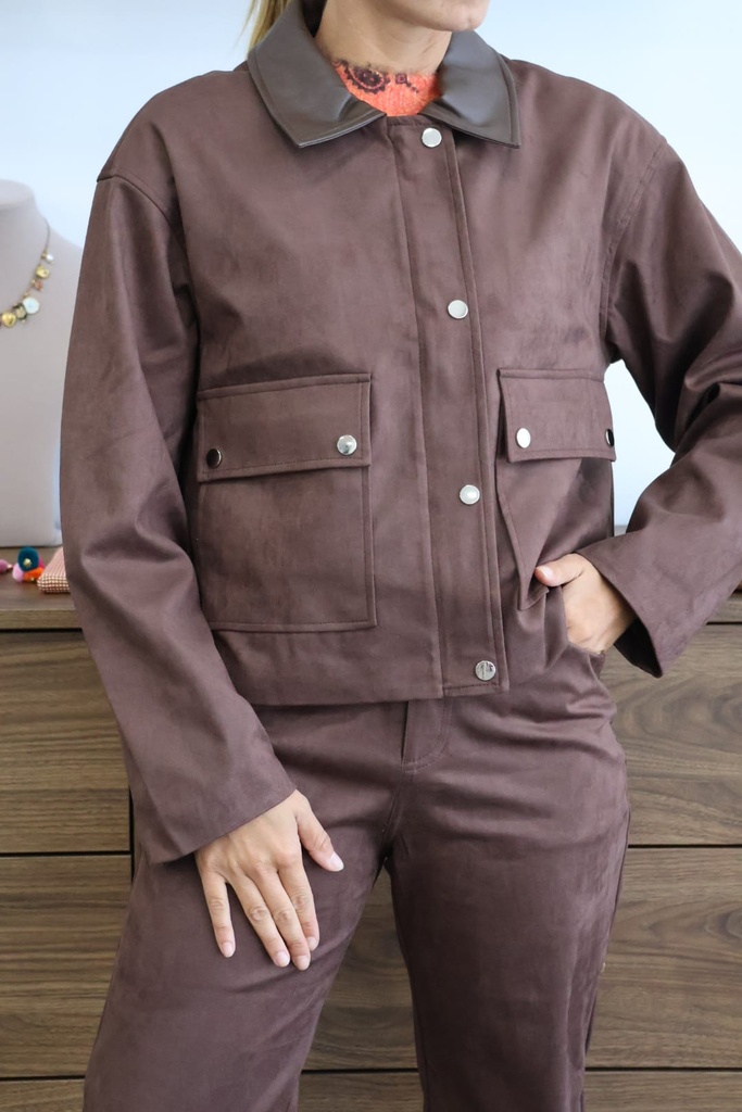 Chaqueta TAMARA Chocolate