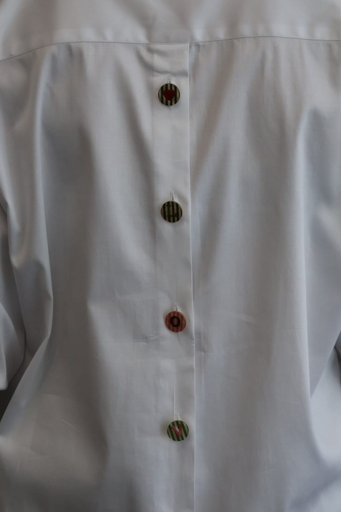 Camisa BOTONES ESPALDA
