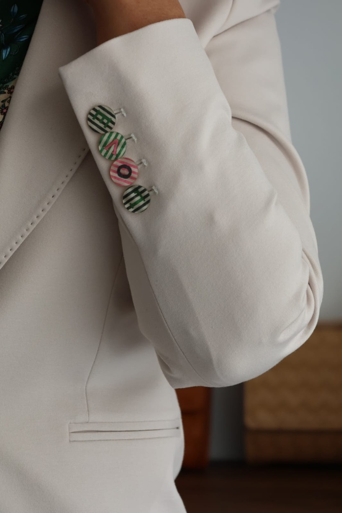 Chaqueta ROCK Marfil