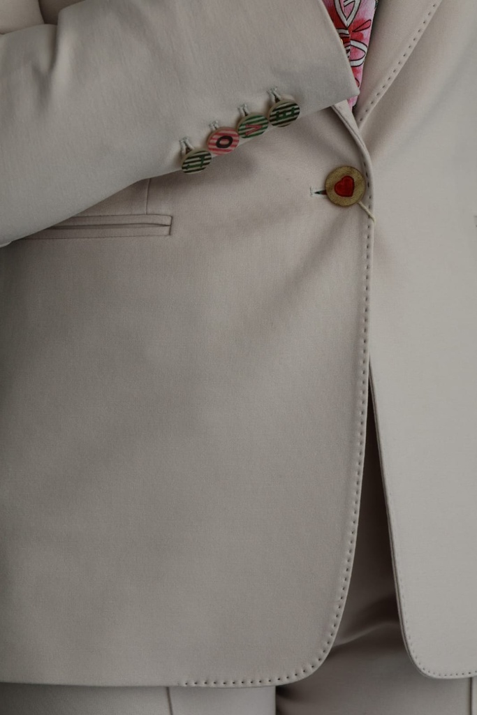 Chaqueta ROCK Marfil