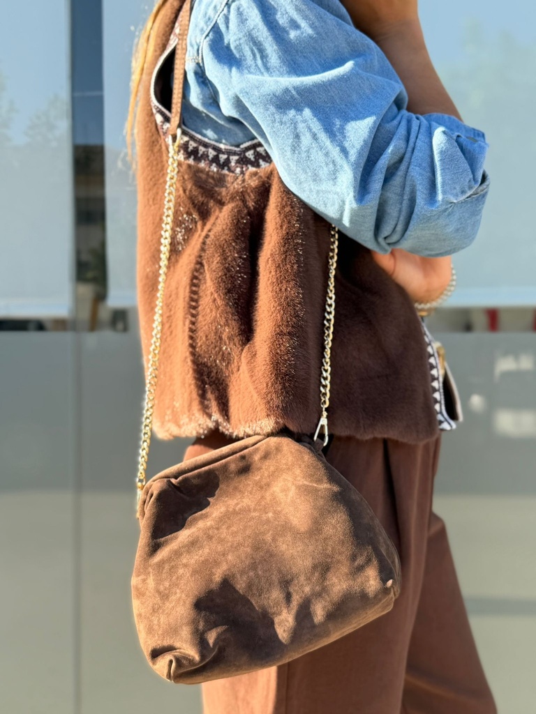 Bolso CASTOR Marrón