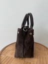 Bolso HUESO Ante Marrón