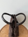 Bolso HUESO Ante Marrón
