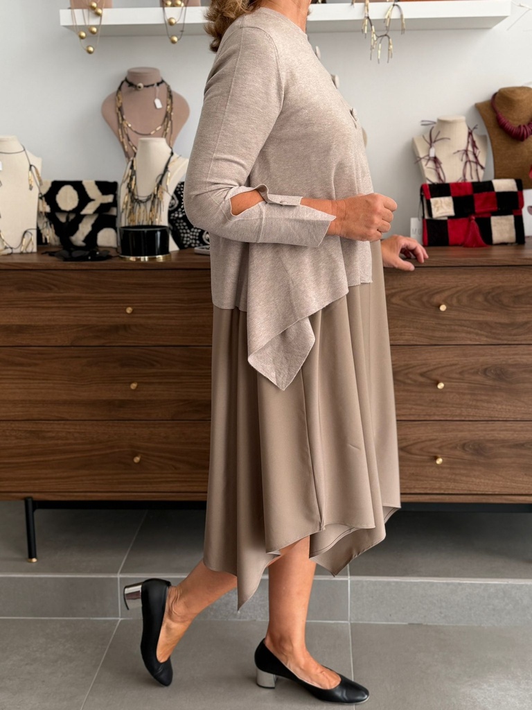 Vestido SORAYA Beige