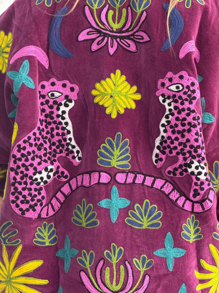 Chaqueta LEOPARDO Buganvilla