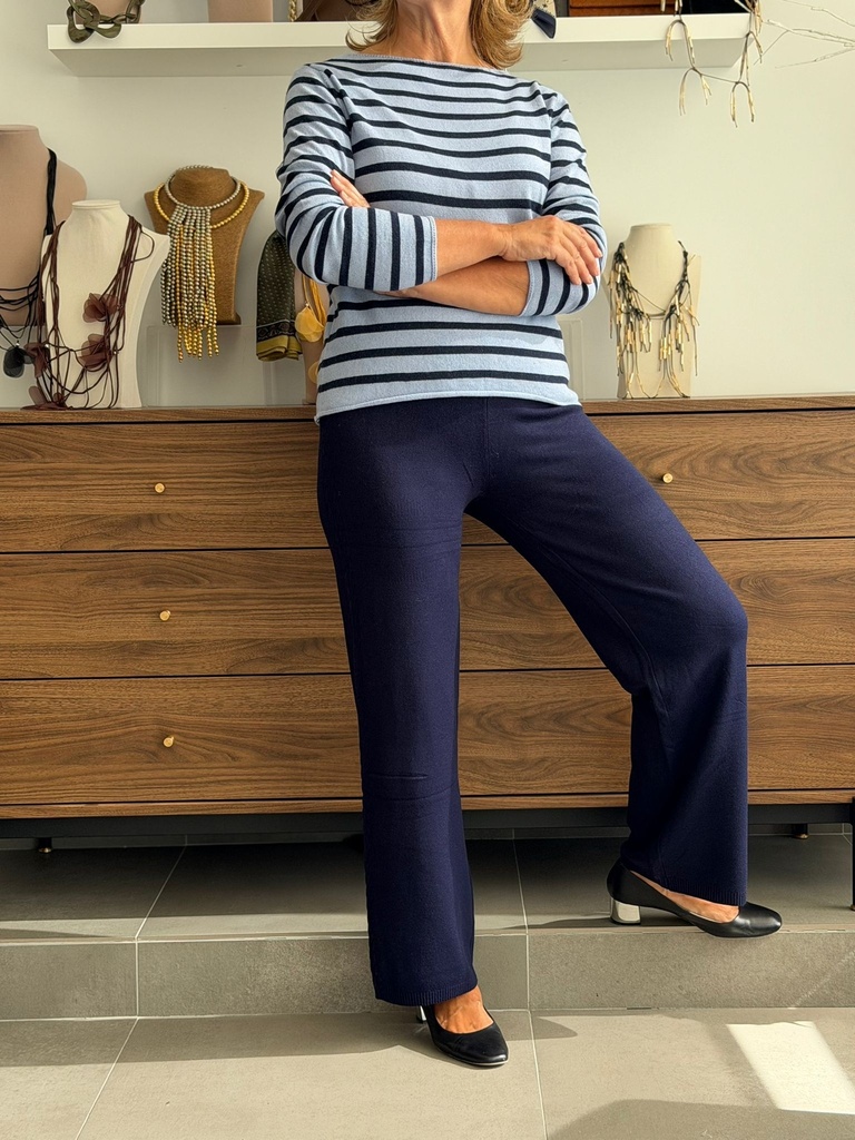 Pantalón TRENZA Azul