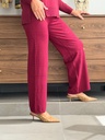 Pantalón TRENZA Burdeos