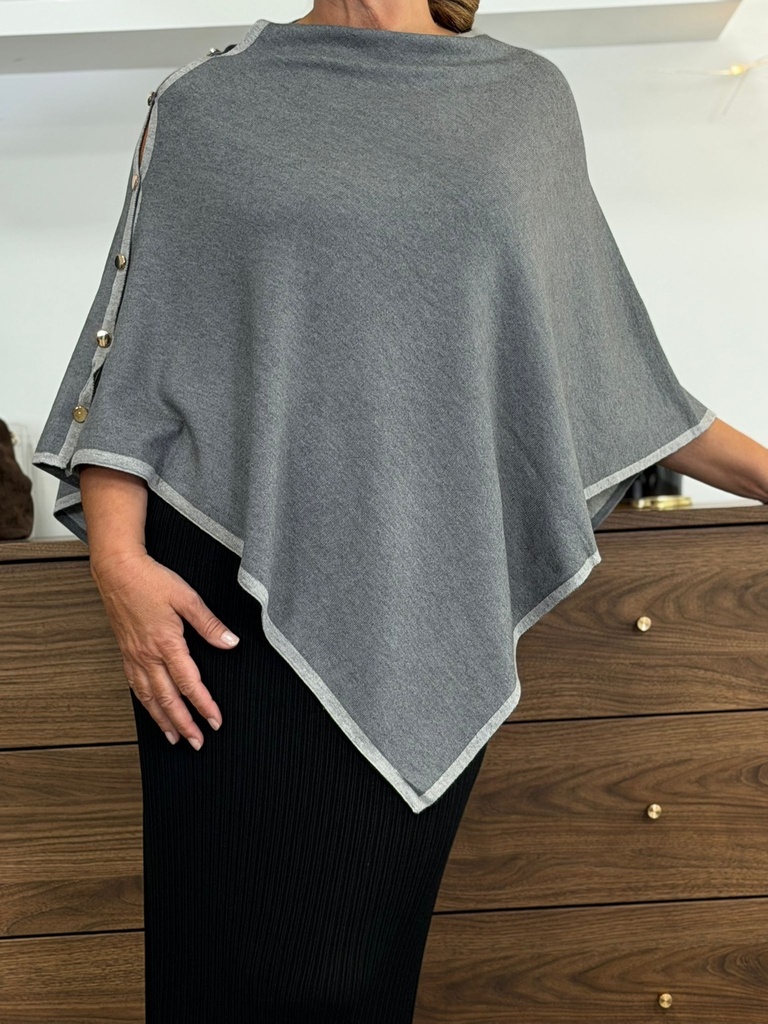 Poncho OTON Gris
