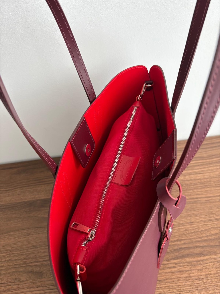 Bolso LEVANTE Burdeos