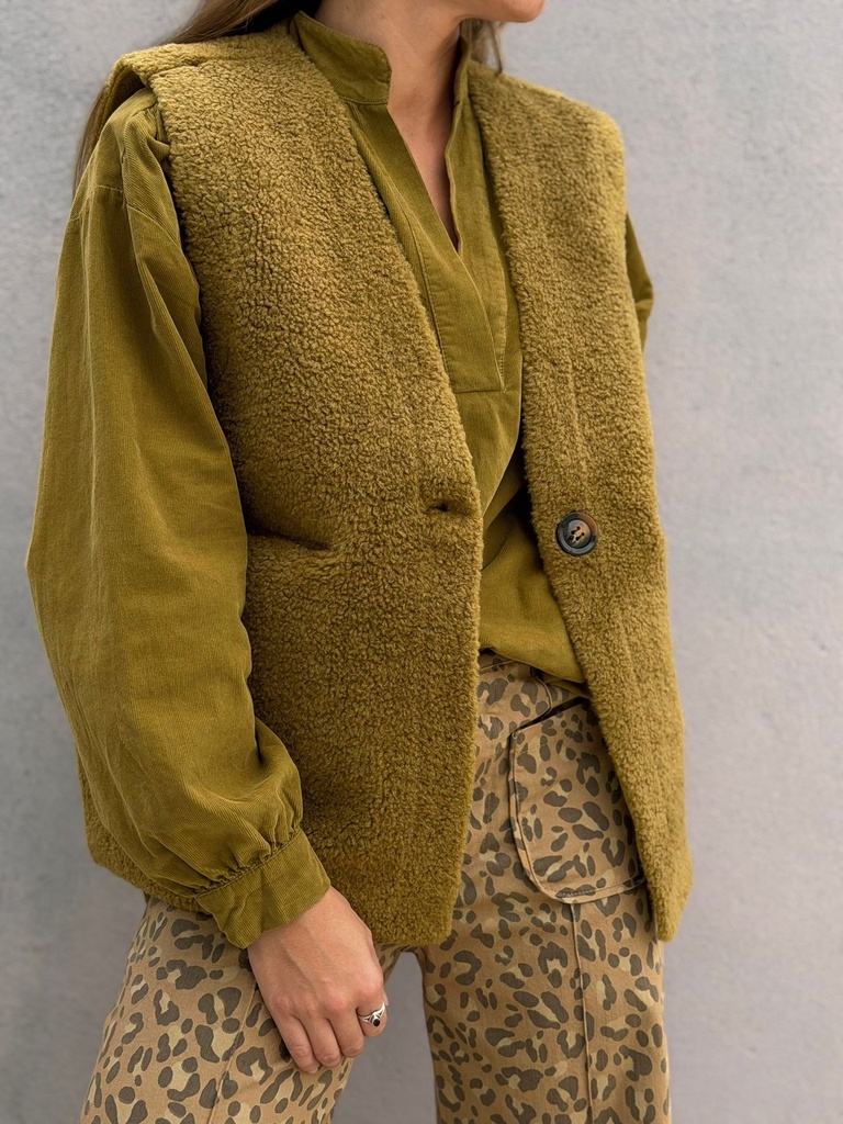 Chaleco BORREGO Verde