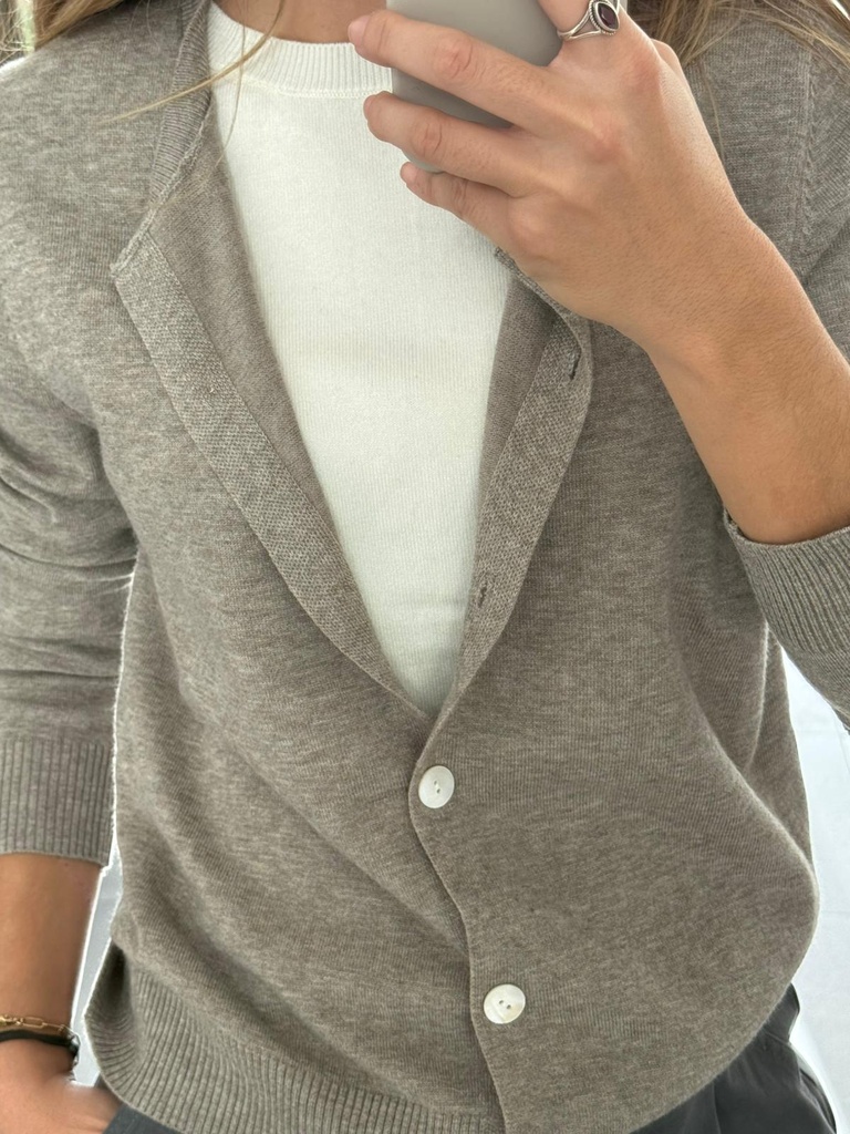 Cardigán  BURU Camel