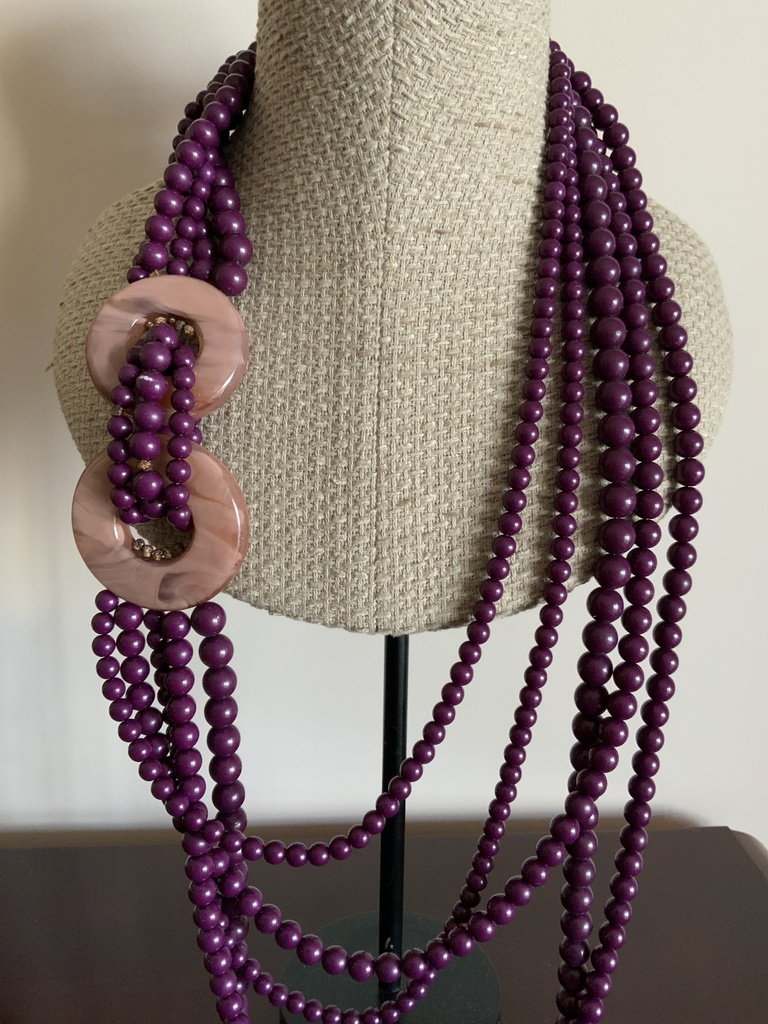 Collar LADY Berenjena