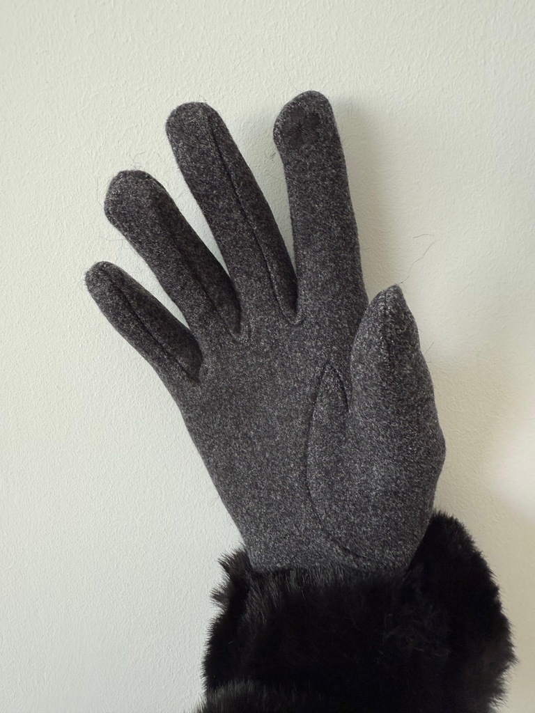 Guante PELITO Gris Oscuro