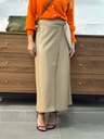 Falda CRUZADA Beige