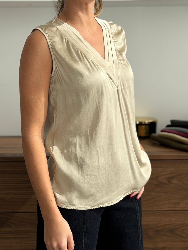 Blusa JARETAS Beige