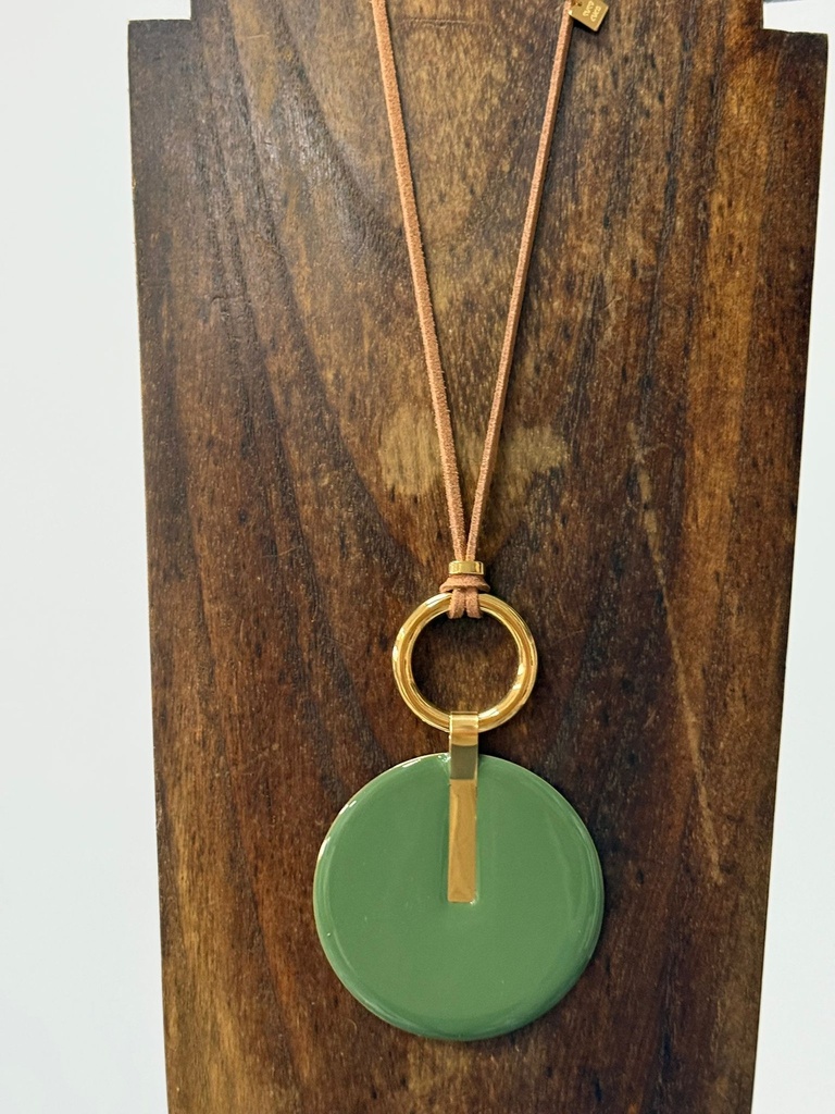 Collar REDONDO Verde