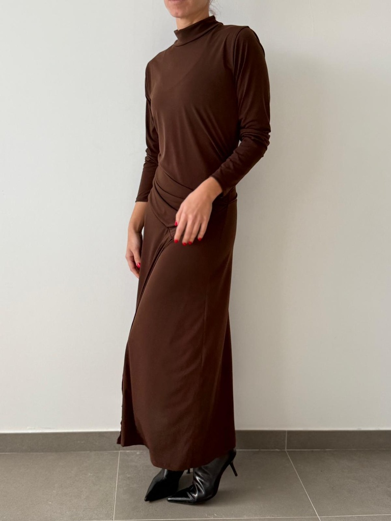 Vestido BELEN Marrón