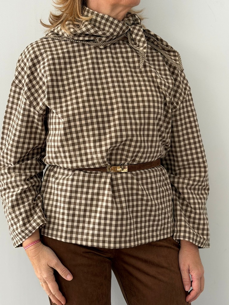 Camisa MARTINA Marrón