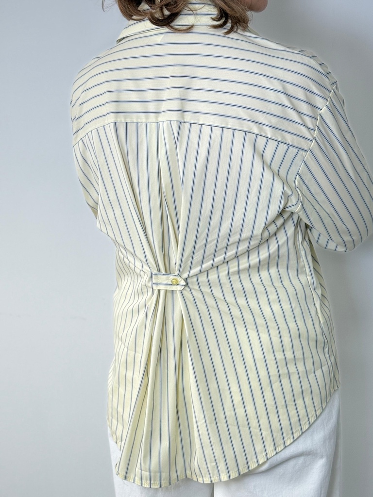 Camisa RAYAS Amarilla