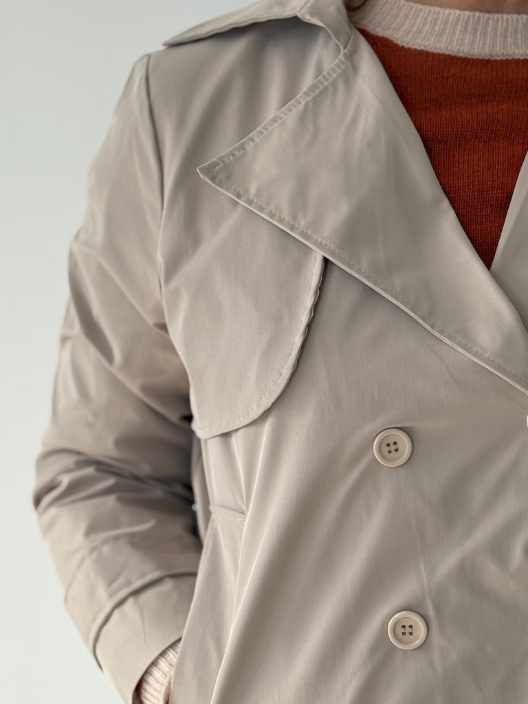 Gabardina INES  Beige