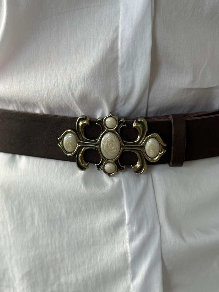 Cinturón FILIGRANA Marfil