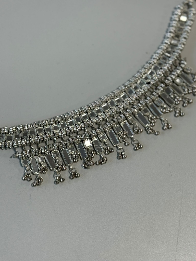 COLLAR DEMETER PLATEADO