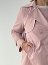 Gabardina INES  Rosa