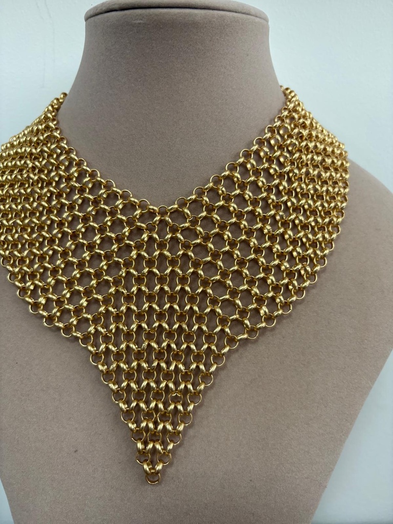 Collar ALAMBRES Dorado