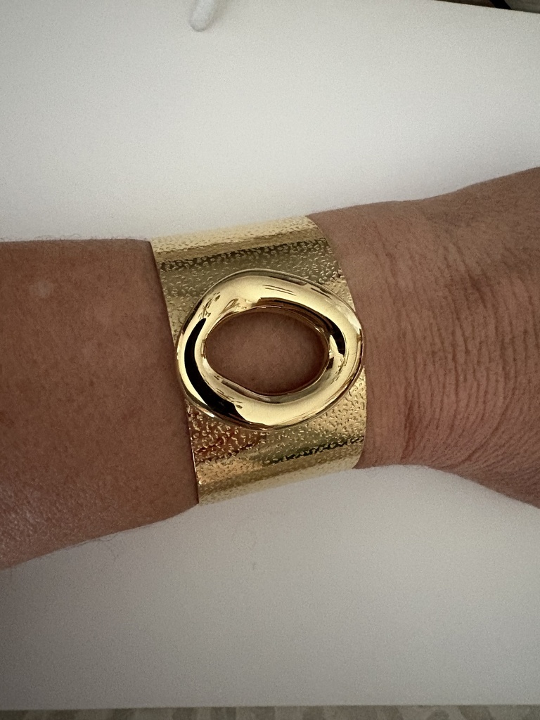 Pulsera HUECA Dorado