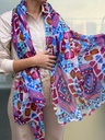 PAÑUELO SEDA IKAT 3