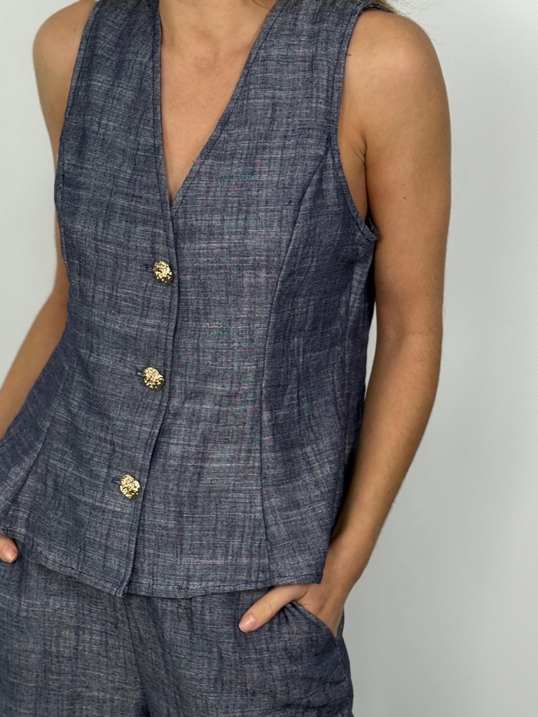 CHALECO ANAHÍ Marino