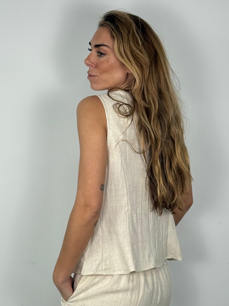 CHALECO ANAHÍ Marfil