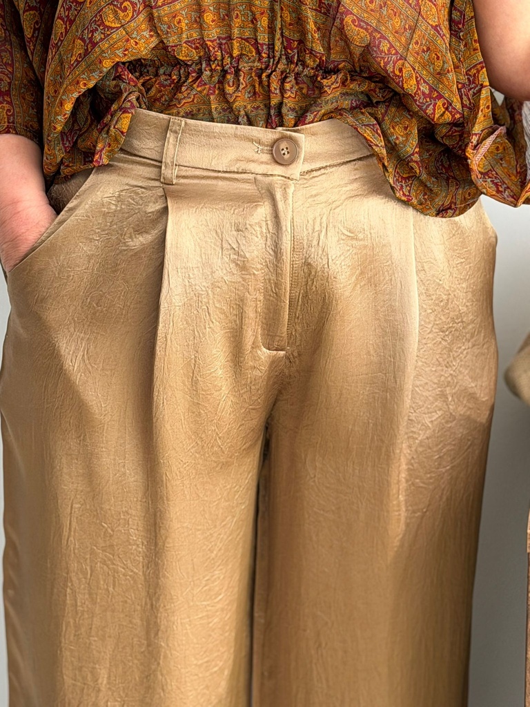 PANTALÓN ULAIA Champán