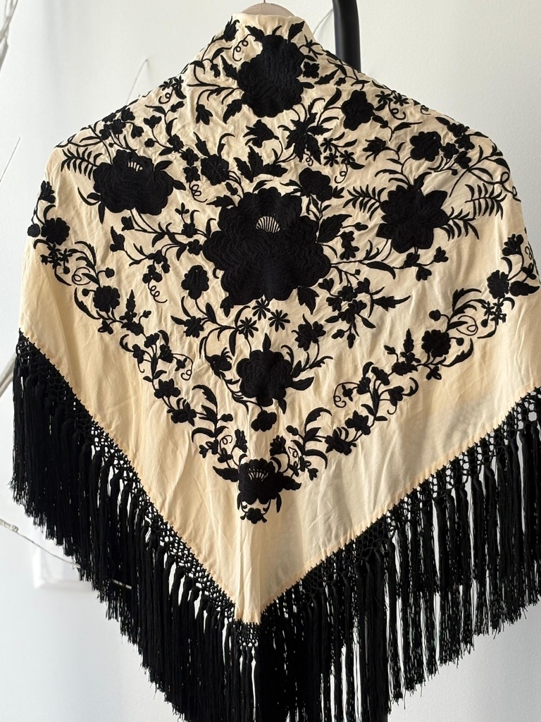 MANTON BICOLOR BLANCO