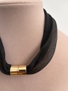 COLLAR MALLA NEGRO