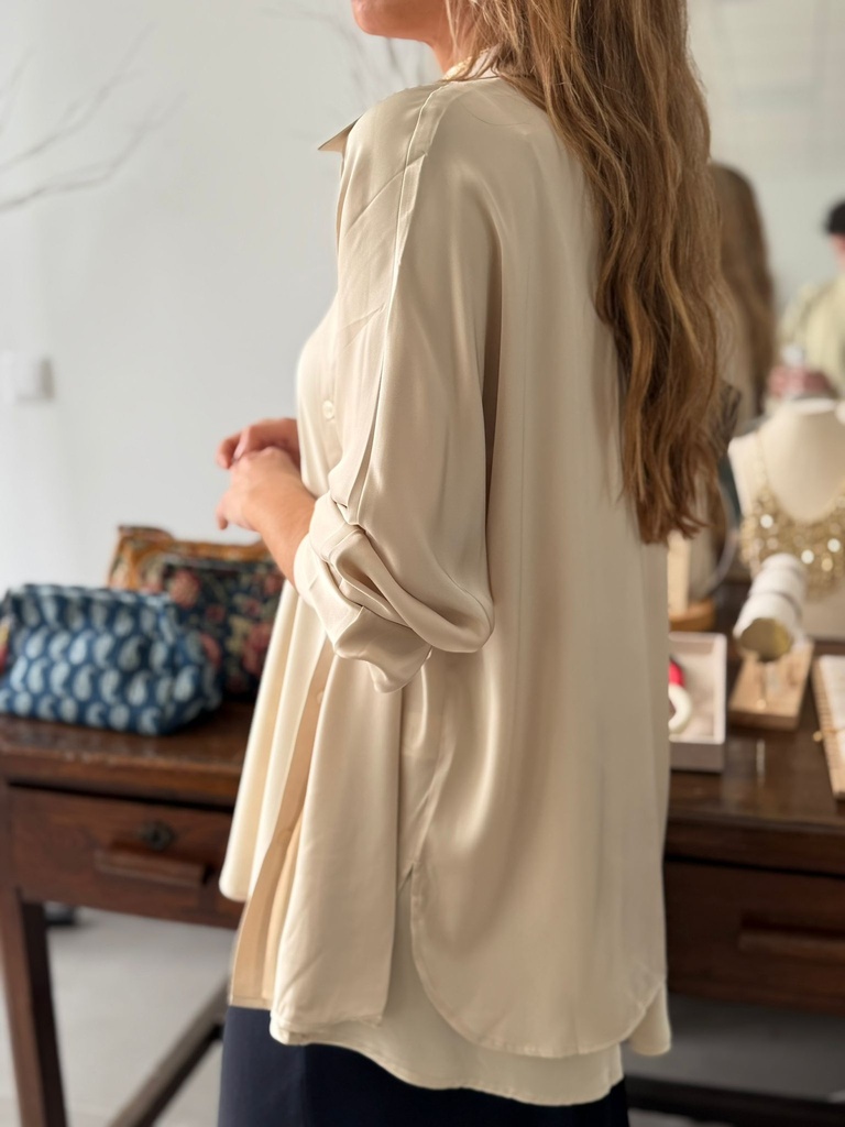 Camisa POLINA Crema