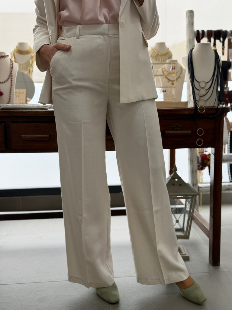 PANTALÓN PERLITA Crudo