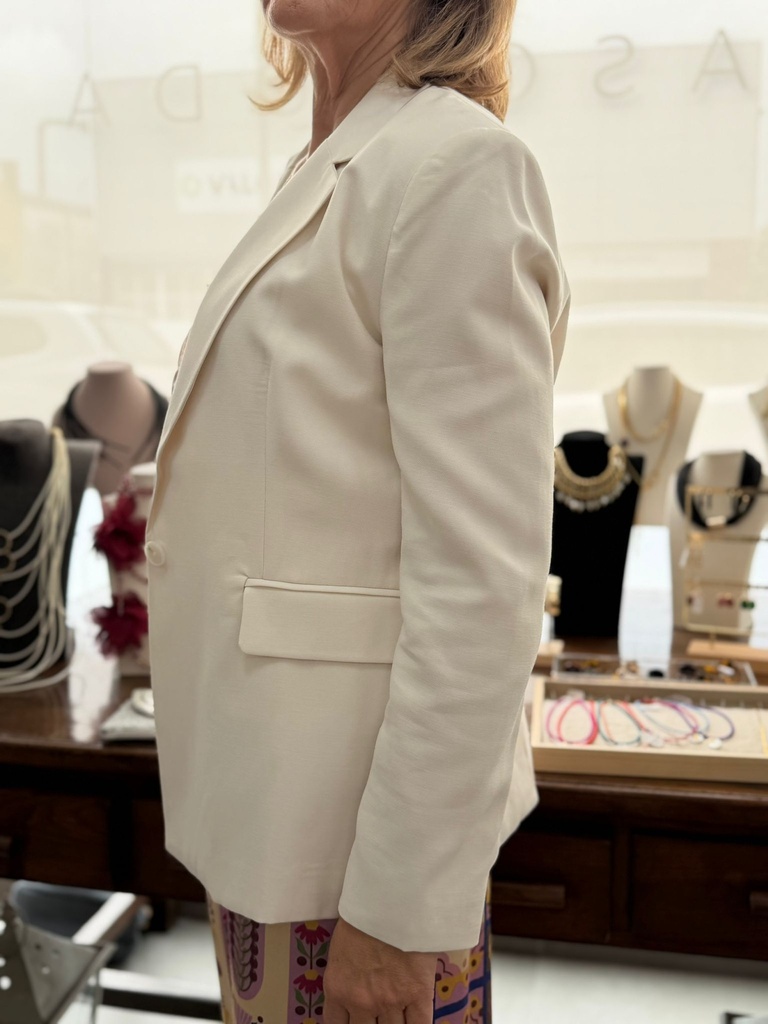 CHAQUETA ZAVEN CRUDO