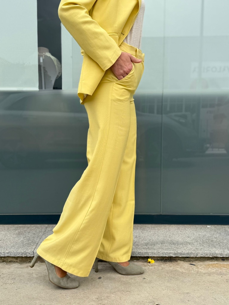 PANTALÓN PERLITA CANARIO