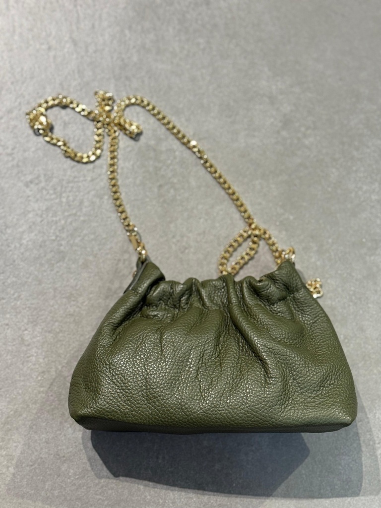 BOLSO RUGA MINI KAKI